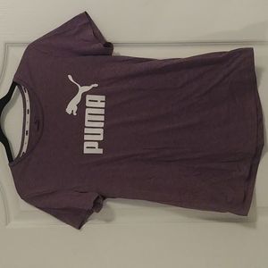 Puma essentials tee- Heather Purple